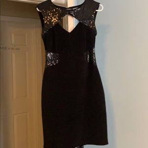 Sleek Black Calvin Klein Dress